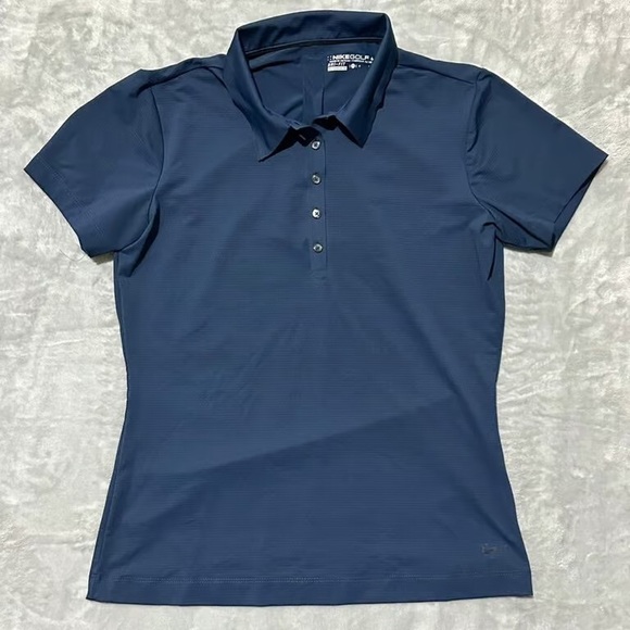 Nike Tops - Women's Navy Button Down Shirt